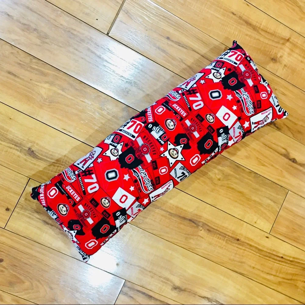Ohio state football Brutus kids lumbar pillow - handmade - like new -sca…